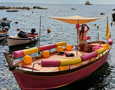 5 Terre & Caves on the Pink Boat with Jenny
